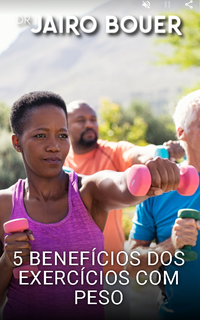 5 benefícios dos exercícios com peso