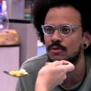 João Luiz disse não ter problema com a sexualidade do namorado - Reprodução / Globo