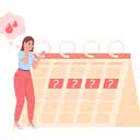 Ela acredita que a menstruação atrasou porque durou mais tempo no último mês - iStock