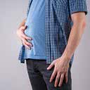 Normalmente, os homens acumulam gordura na região abdominal e na lateral do corpo - iStock