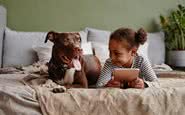 Ter a companhia de animais de estimação está associado a diversos benefícios à saúde, como redução do estresse - iStock
