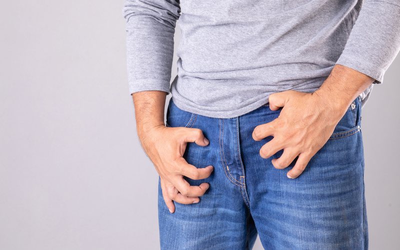 Ele usou uma camisinha e ficou com vermelhidão, descamação e coceira - iStock