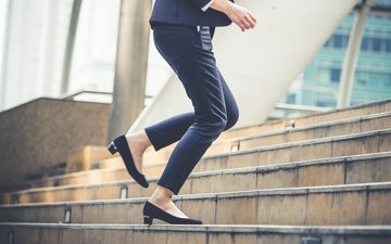Subir a escada correndo algumas vezes por dia pode fazer diferença na sua saúde - iStock