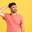 Ele está angustiado com o risco de ter engravidado a parceira - iStock