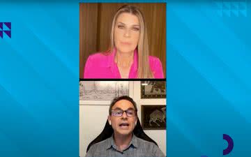 O psiquiatra Jairo Bouer foi o convidado de uma live sobre menopausa com a jornalista Fabiana Scaranzi - Reprodução/YouTube