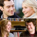Os atores Jude Law, Cameron Diaz, Kate Winslet e Jack Black protagonistas de O Amor Não Tira Férias - Divulgação