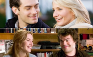Os atores Jude Law, Cameron Diaz, Kate Winslet e Jack Black protagonistas de O Amor Não Tira Férias - Divulgação