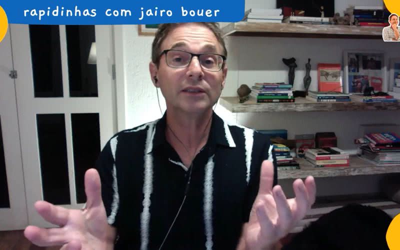 A pergunta foi respondida durante a live Rapidinhas, na quarta-feira (16) - Youtube/Jairo Bouer