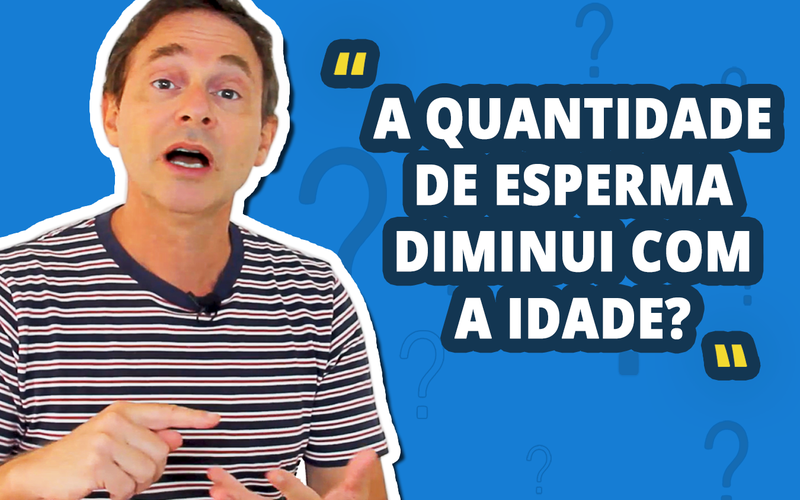 Imagem Quantidade de esperma ejaculado diminui com a idade?
