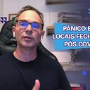 A agorafobia é caracterizada por um medo de ficar só em lugares públicos ou desconhecidos - Arte