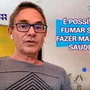 O cigarro tem em sua composição a nicotina, uma droga que leva à dependência - Arte